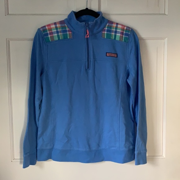 Vineyard Vines 1/4 Zip Super Cute Sweatshirt GUC M - Picture 2 of 14
